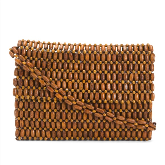 Sigrid Olsen Handbags - Beaded Brown Crossbody